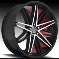 NZ Wheels SH674 BKF Wheels - 17x7inches/5x108mm