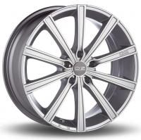 OZ Racing Lounge Silver Wheels - 17x7.5inches/5x100mm