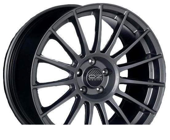 Wheel OZ Racing Superturismo LM Black 17x7inches/4x100mm - picture, photo, image