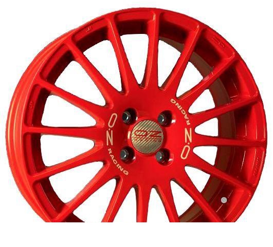 Wheel OZ Racing Superturismo Serie Rossa Red 16x7inches/4x100mm - picture, photo, image