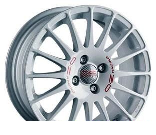 Wheel OZ Racing Superturismo WRC White + Red L 15x6.5inches/4x100mm - picture, photo, image