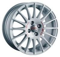 OZ Racing Superturismo WRC White+Red Lettering Wheels - 16x7inches/4x108mm
