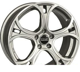 Wheel OZ Racing Wave Black 17x7inches/4x100mm - picture, photo, image