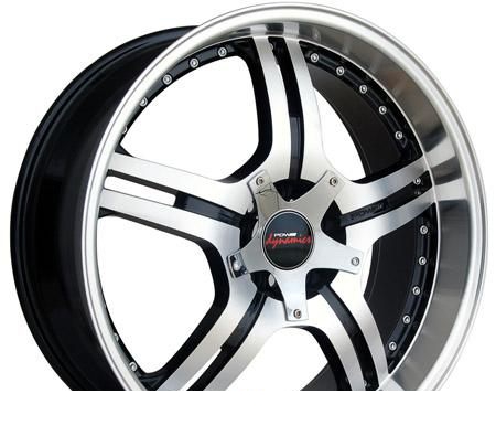 Wheel PDW 215 Rosa BMF-BLip 17x7.5inches/5x114.3mm - picture, photo, image