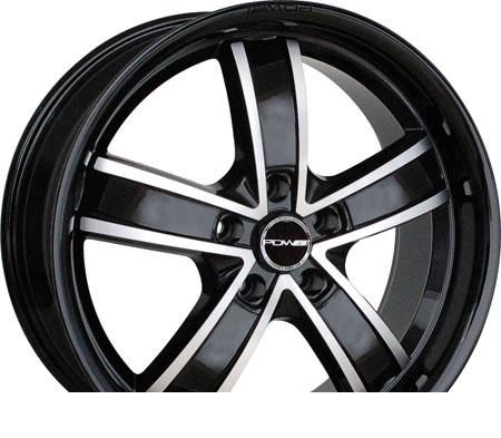 Wheel PDW 555 Antra-5 BMF-BLip 18x8inches/5x114.3mm - picture, photo, image