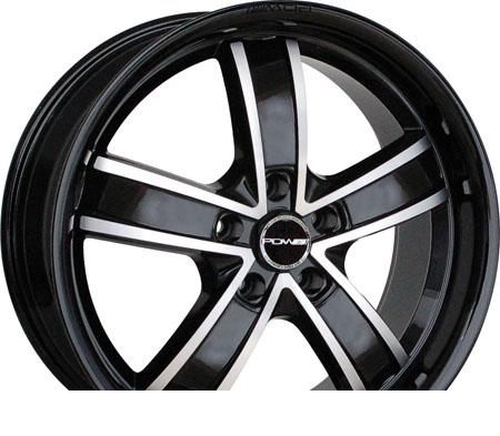 Wheel PDW 555 Antra-5 BMF-BLip 19x8inches/5x114.3mm - picture, photo, image