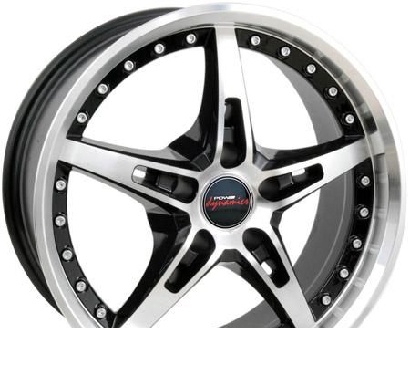 Wheel PDW 576 Fuzion BMF-BLip 17x8inches/5x114.3mm - picture, photo, image