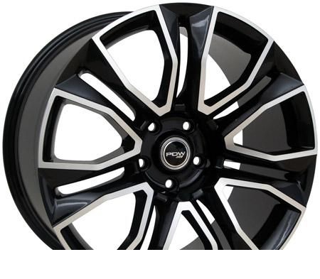 Wheel PDW 734 Sovereign BMFR 20x10inches/5x120mm - picture, photo, image