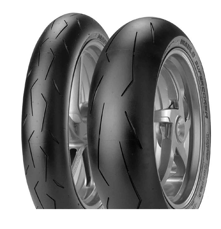 Motorcycle Tire Pirelli Diablo Supercorsa SC1 110/70R17 54W - picture, photo, image