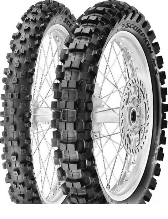 Motorcycle Tire Pirelli Scorpion MX Extra 60/100R14 29M - picture, photo, image