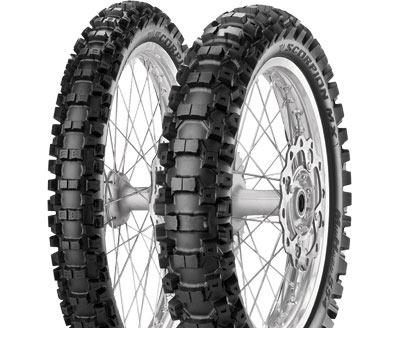 Motorcycle Tire Pirelli Scorpion MX Mid Hard 554 120/80R19 63M - picture, photo, image