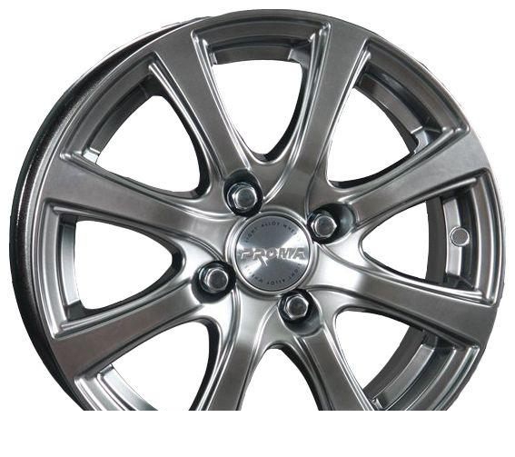 Wheel Proma Kolizej Platinum Dark 14x5.5inches/4x100mm - picture, photo, image