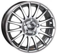 Proma Oberon Platinum Dark Wheels - 15x6.5inches/4x100mm