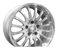 Wheel Racing Wheels BZ-24 Chrome 18x8.5inches/5x112mm - picture, photo, image