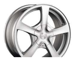 Wheel Racing Wheels H-101 Chrome 14x5inches/4x100mm - picture, photo, image