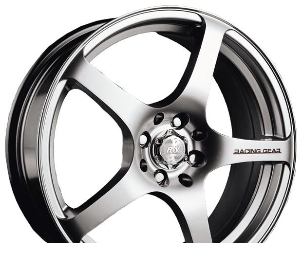Wheel Racing Wheels H-125 Chrome 16x7inches/10x100mm - picture, photo, image