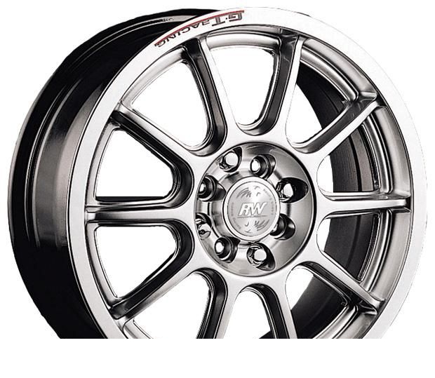 Wheel Racing Wheels H-133 HP/HS 15x6.5inches/10x100mm - picture, photo, image