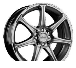 Wheel Racing Wheels H-134 Chrome 16x7inches/10x100mm - picture, photo, image