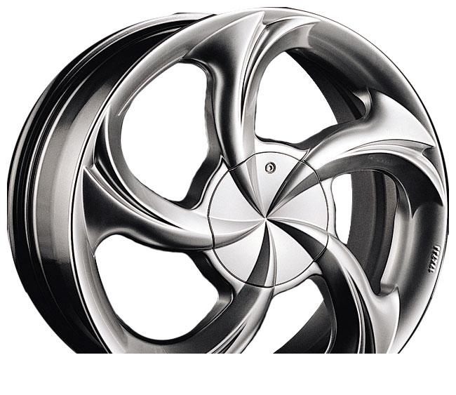 Wheel Racing Wheels H-140 Chrome 17x7inches/10x100mm - picture, photo, image