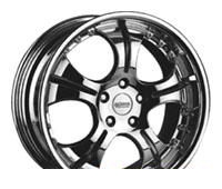 Wheel Racing Wheels H-147 Chrome 17x7.5inches/5x120mm - picture, photo, image