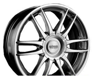 Wheel Racing Wheels H-159 Chrome 15x6.5inches/4x100mm - picture, photo, image