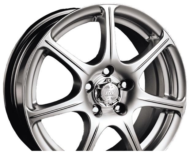 Wheel Racing Wheels H-171 Silver 14x6inches/4x108mm - picture, photo, image