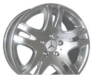 Wheel Racing Wheels H-208 Chrome 17x8inches/5x112mm - picture, photo, image