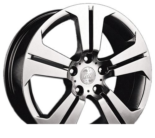 Wheel Racing Wheels H-237R Chrome 18x8inches/5x114.3mm - picture, photo, image