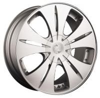 Racing Wheels H-241 Silver Wheels - 14x6inches/5x114.3mm