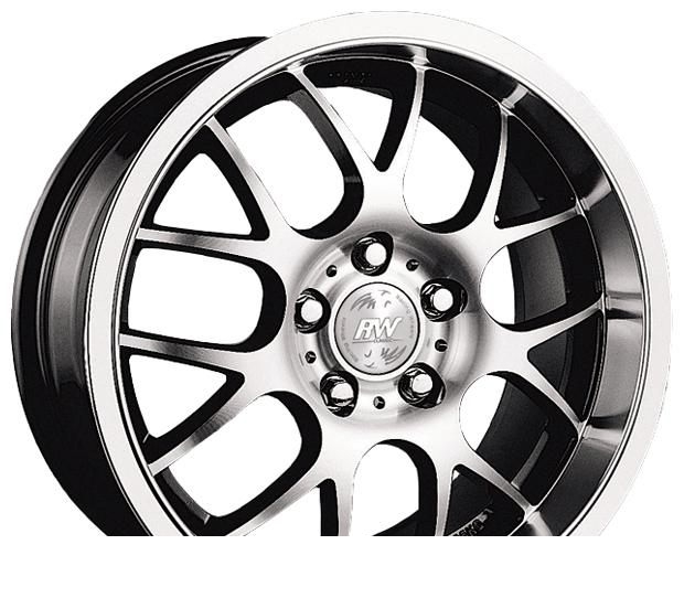 Wheel Racing Wheels H-252 BK F/P 15x7inches/4x114.3mm - picture, photo, image