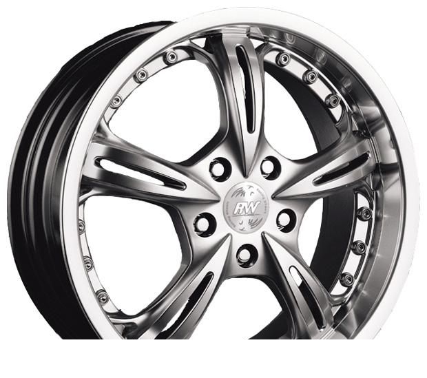 Wheel Racing Wheels H-255 Chrome 17x7inches/4x114.3mm - picture, photo, image