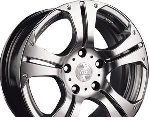Wheel Racing Wheels H-259 BK F/P 17x7.5inches/4x108mm - picture, photo, image