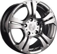 Racing Wheels H-259 BK F/P Wheels - 16x7.5inches/5x100mm