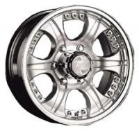 Racing Wheels H-266 BK F/P Wheels - 15x8.5inches/6x139.7mm