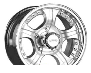 Wheel Racing Wheels H-267 Chrome 15x7inches/5x139.7mm - picture, photo, image