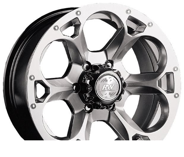 Wheel Racing Wheels H-276 BK F/P 15x7inches/5x139.7mm - picture, photo, image