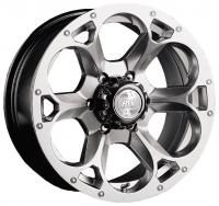 Racing Wheels H-276 BK F/P Wheels - 15x7inches/5x139.7mm