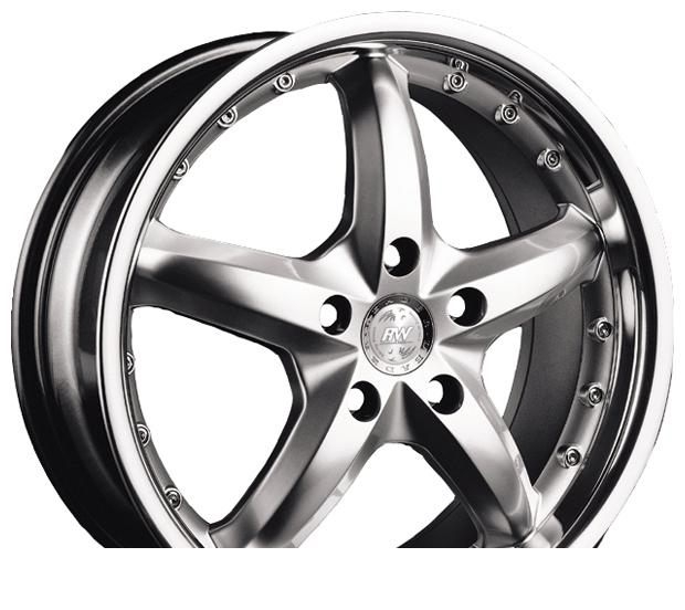 Wheel Racing Wheels H-303 Chrome 15x6.5inches/4x114.3mm - picture, photo, image