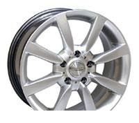 Wheel Racing Wheels H-322 TI/HP 17x7.5inches/5x100mm - picture, photo, image