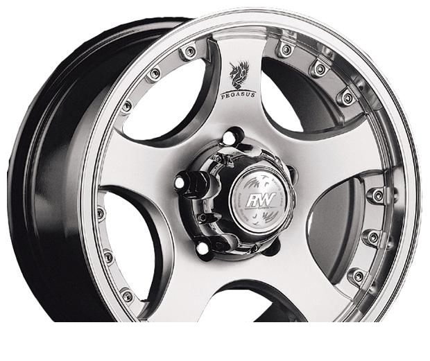 Wheel Racing Wheels H-323 HS D/P 15x8inches/5x139.7mm - picture, photo, image