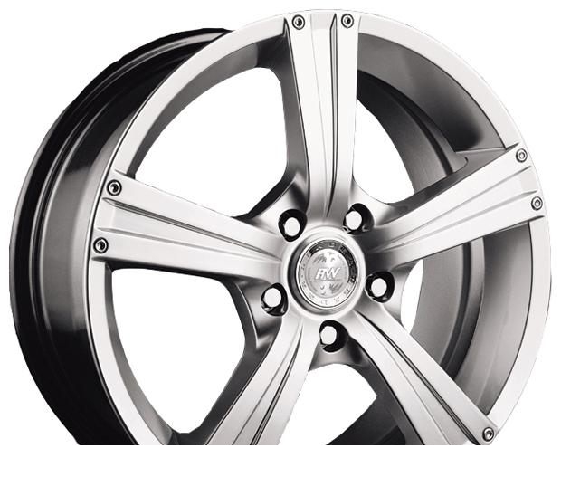 Wheel Racing Wheels H-326 Chrome 15x6.5inches/4x100mm - picture, photo, image