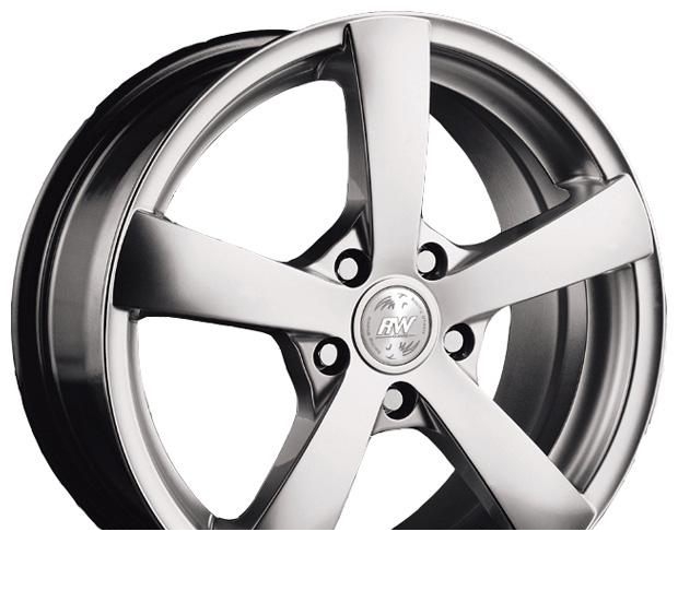 Wheel Racing Wheels H-337 Chrome 14x6inches/4x100mm - picture, photo, image