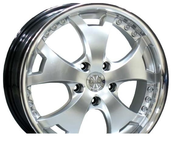 Wheel Racing Wheels H-353 HS D/P 15x6.5inches/4x100mm - picture, photo, image