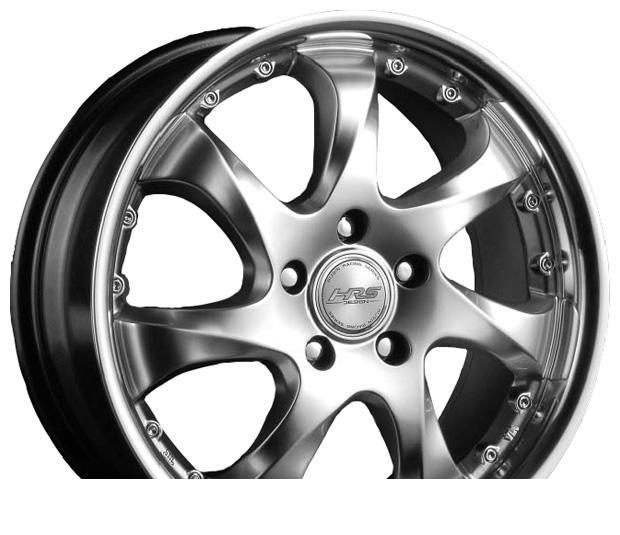 Wheel Racing Wheels H-371 Chrome 17x7.5inches/5x108mm - picture, photo, image