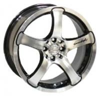 Racing Wheels H-375 Black Wheels - 15x7inches/4x100mm