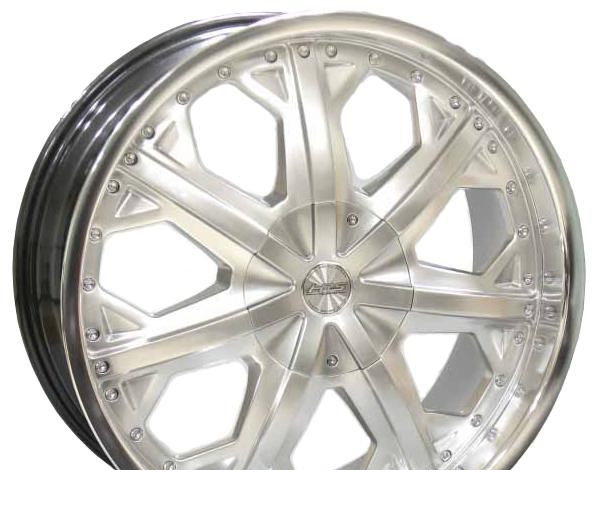 Wheel Racing Wheels H-378 Chrome 20x8.5inches/5x130mm - picture, photo, image