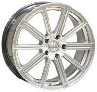 Racing Wheels H-385 BK F/P Wheels - 17x7inches/4x114.3mm