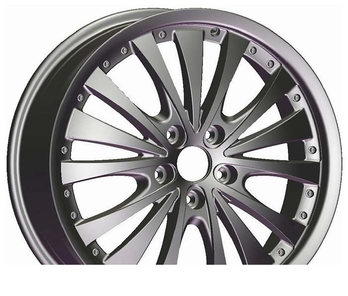 Wheel Racing Wheels H-386 BK F/P 18x7.5inches/5x114.3mm - picture, photo, image