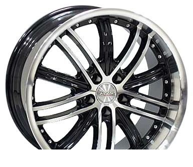 Wheel Racing Wheels H-397 BK F/P 19x8inches/5x114.3mm - picture, photo, image