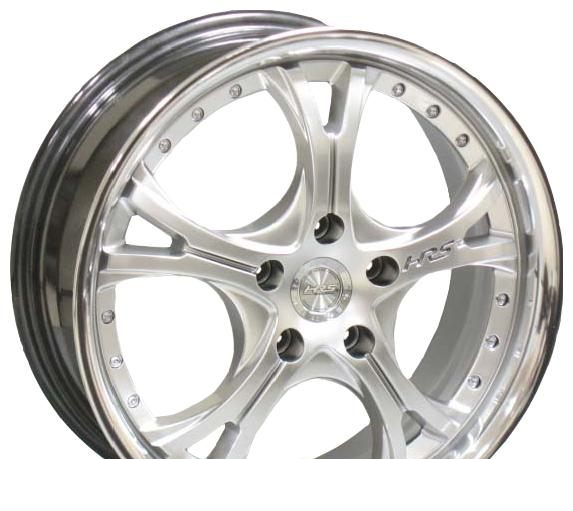 Wheel Racing Wheels H-398 TI D/P 17x7inches/5x114.3mm - picture, photo, image